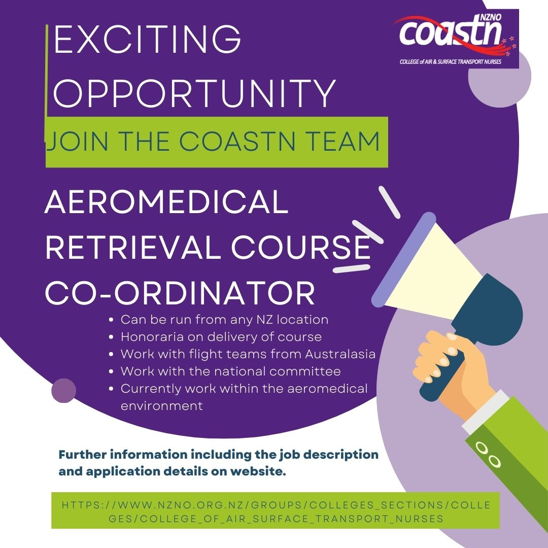 Aeromedical Retrieval Course Coordinator course poster